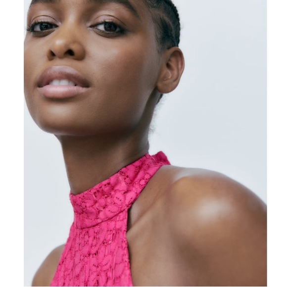 Zara Woman Lace Dress - Picture 4 of 5